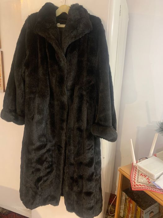 Дамско кожено палто