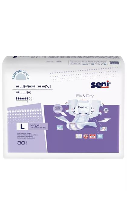 Продам Подгузники Super Seni Plus