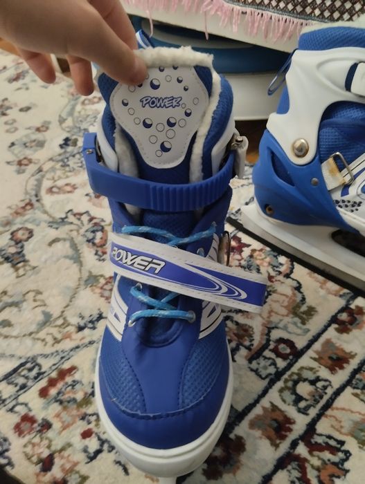 Коньки раздвижный 39-43