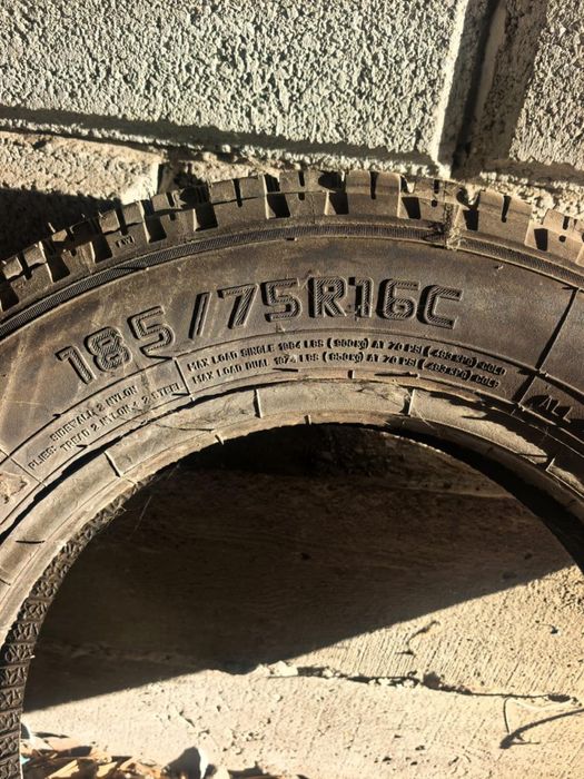 Шины 185/75R/16C на газель…………………………………………………………………