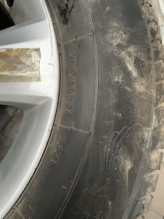 Диски с колесами тойота прадо 150