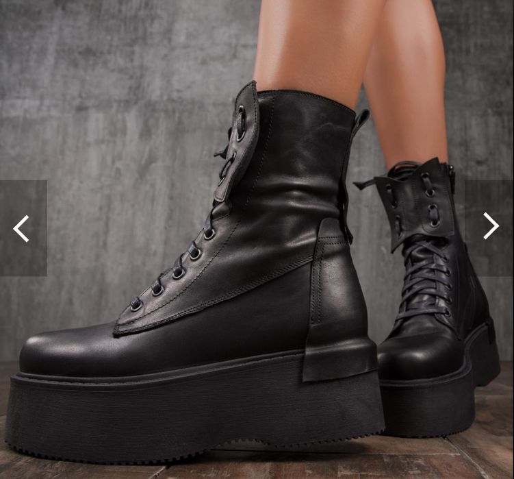 Боти естествена кожа