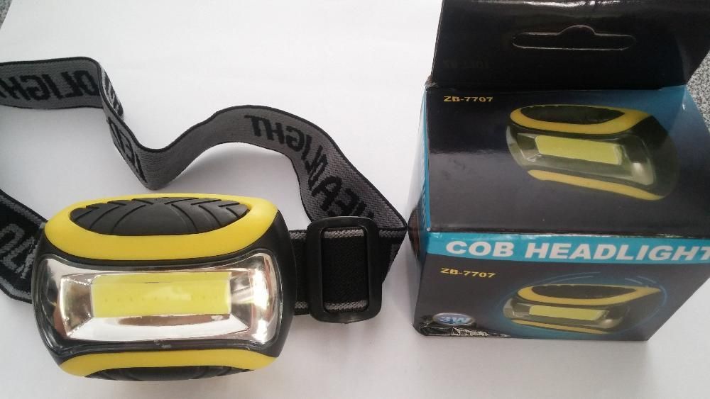 Челник фенер за глава с COB LED за риболов, къмпинг, туризъм, палатка,