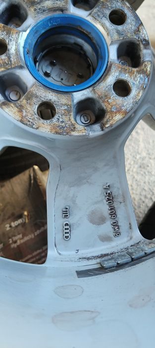 Roti Audi originale complete, jante R16 si anvelope vara