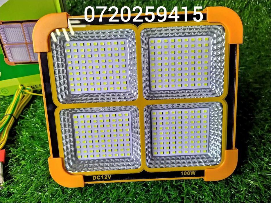 Proiector led Camping, Pescuit 100W - 12V  - 6000K-6500K