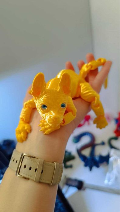 3д играчка котка сфинкс