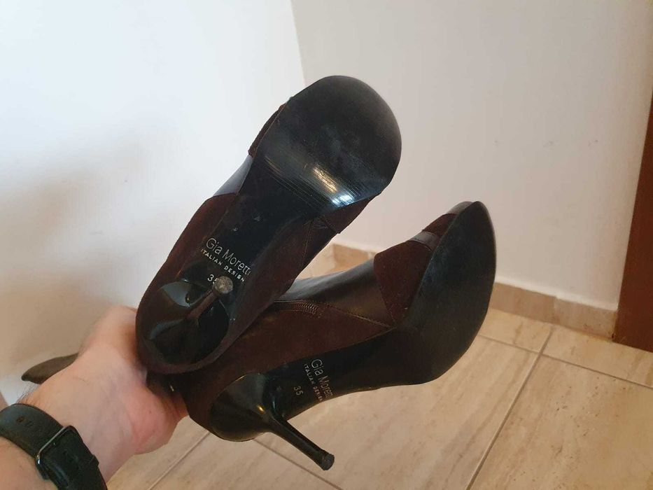 Cizme dama Italia Gia Moretti marimea 35 piele eveniment