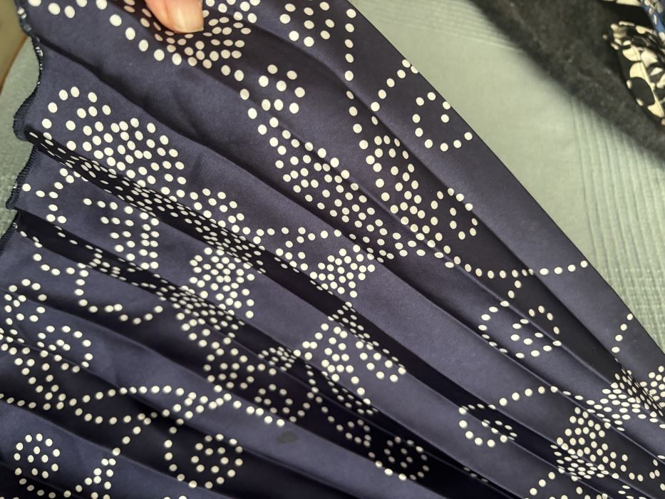 Плисирана midi пола Zara S