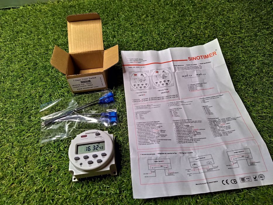 Temporizator Digital  S 7 Programator Săptămânal cu Releu de Timp, 12V