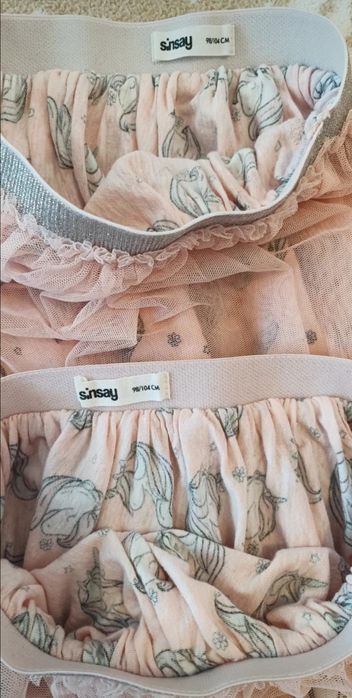 Fusta din tull, cu imprimeu unicorni , măsura 98-104