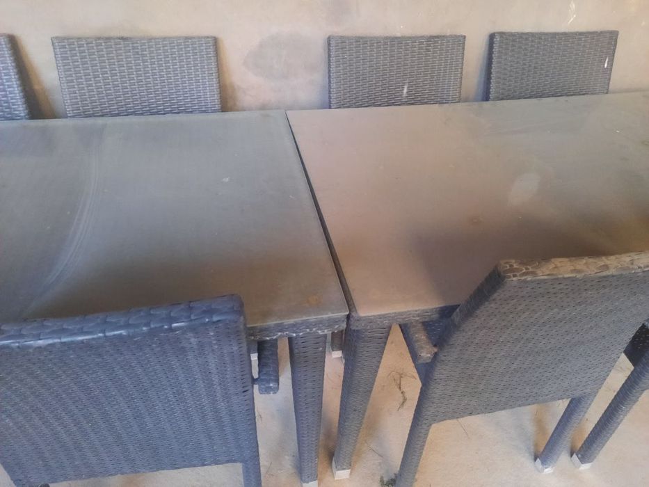 Летние столы и стулья