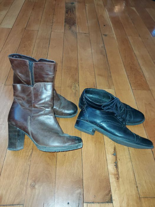 Vand incaltamine din piele naturala