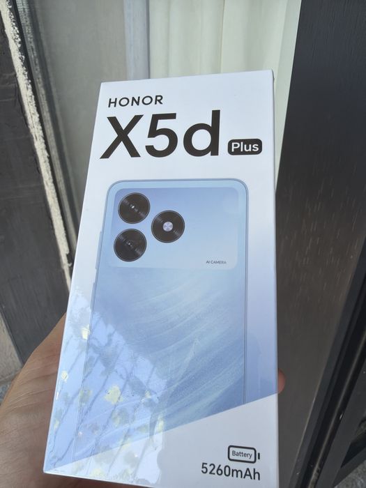 Honor X5d Plus / AI Camera / 5260 мАч — НОВЫЙ! Мощный аккумулятор