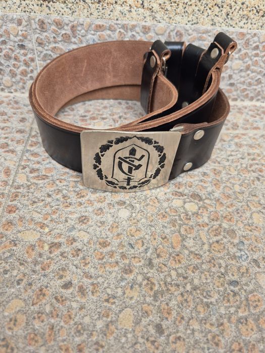 Нов Колан от естествена кожа (телешка) 140/6 см.