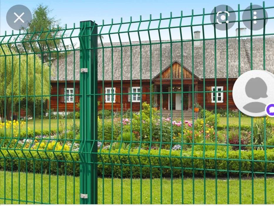 Забор 3D, установка