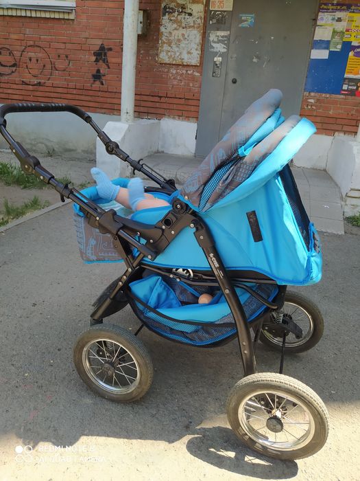 Коляска зима-лето +переноска