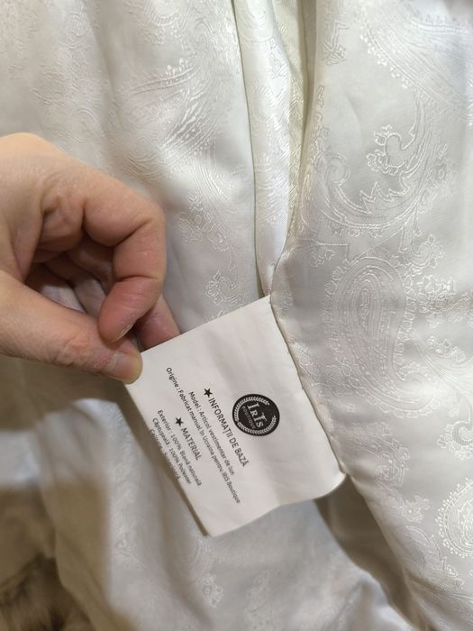 Vesta din blana naturala de vulpe,Iris Boutique