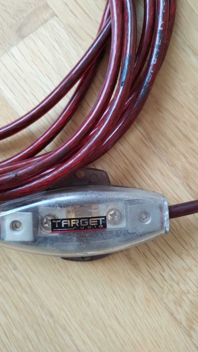 Захранващ аудио кабел 6мм2 4.8м с бушон