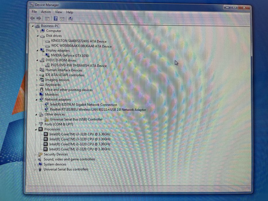 Unitate PC i3-3220 3.3 ghz 12 gb ram SSD 240 GB si HDD 500