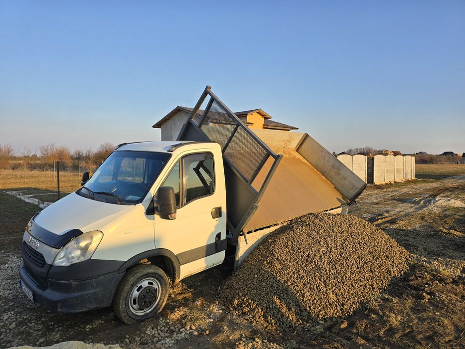 Nisip balastru mărgăritar sort concasat  Ilfov București sector 1 2 3