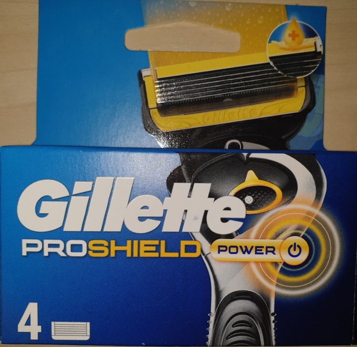 Set 4 rezerve Gillette Proshield power sigilat germania