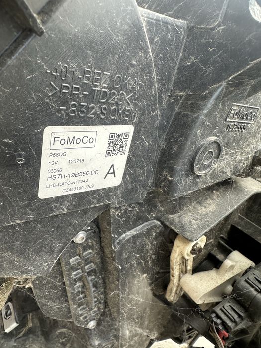 Grup caldura Ford Mondeo mk5 de europa + motoras reglaj aer / aeroterma de sub bord / calorifer caldura