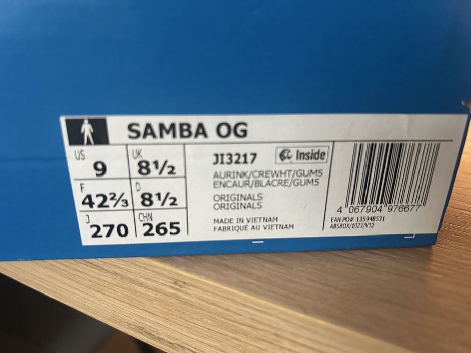 Маратонки Adidas Samba 42,5