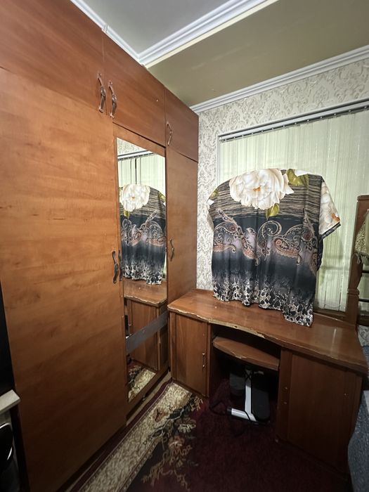 Мебель, Шкаф, Кровать, Тумбочка