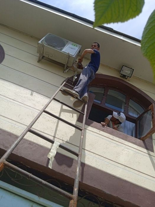 Установка кондиционера