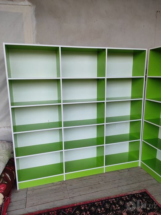 Dukon uchun rasta mebel stellajlar