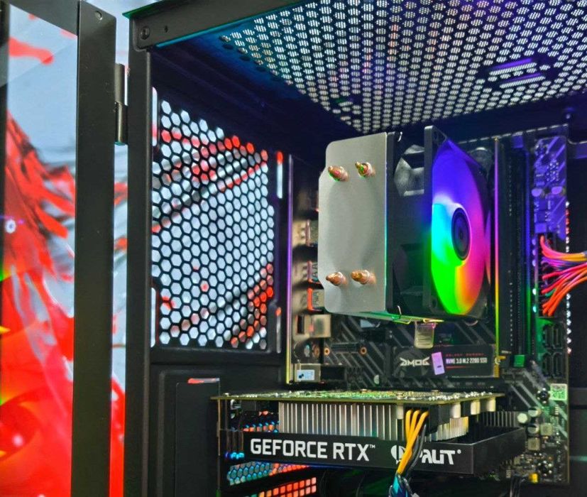 Игровой Компьютер i3 12100F / RTX 3050 8GB / DDR4 16GB / SSD 256GB