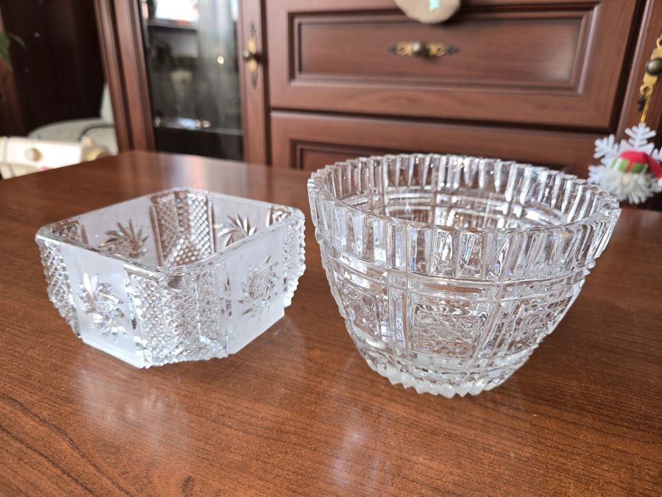 Вазы хрустальные