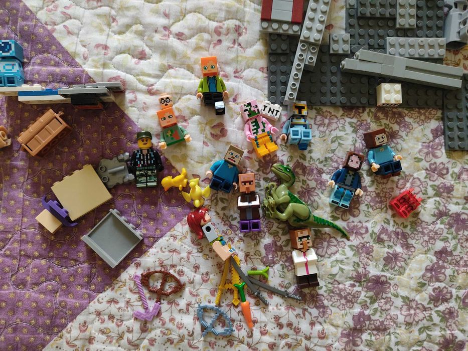 Конструктор Майнкрафт (много частей)