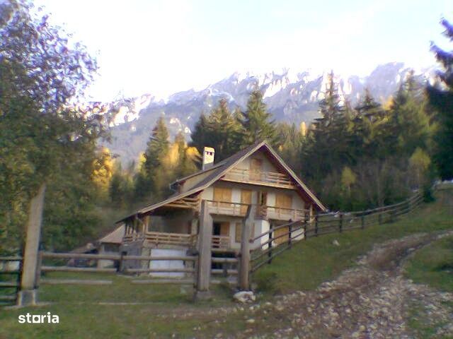Vanzare Cabana in pitorerscul peisaj din Plaiul Foii, Zarnesti Brasov