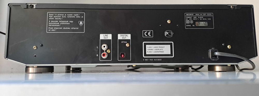 CD Changer Premium Sony CDP-CE315 – CD player de Colectie – fara Telecomanda