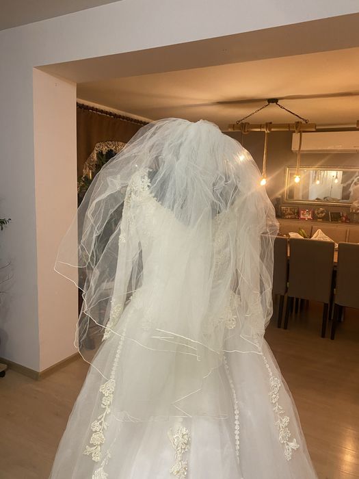 Rochie mireasa trena printesa