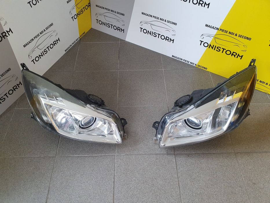 Far xenon stg/dr Opel insignia,bara față, capota, proiectoare ceata