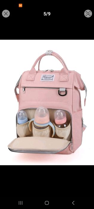 Раница подходяща за майка с бебе