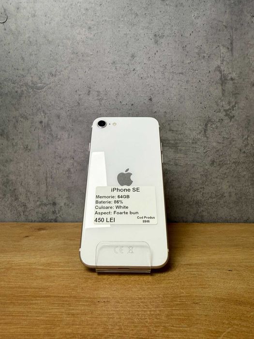 ZAP AMANET Gara de Nord - iPhone SE - 64GB - White - 86% baterie