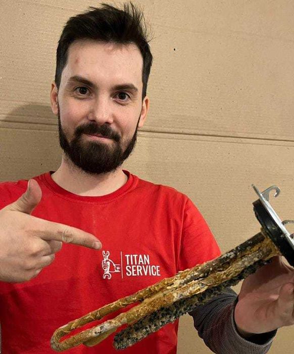 Ремонт титанов , бойлеров , водонагревателей .