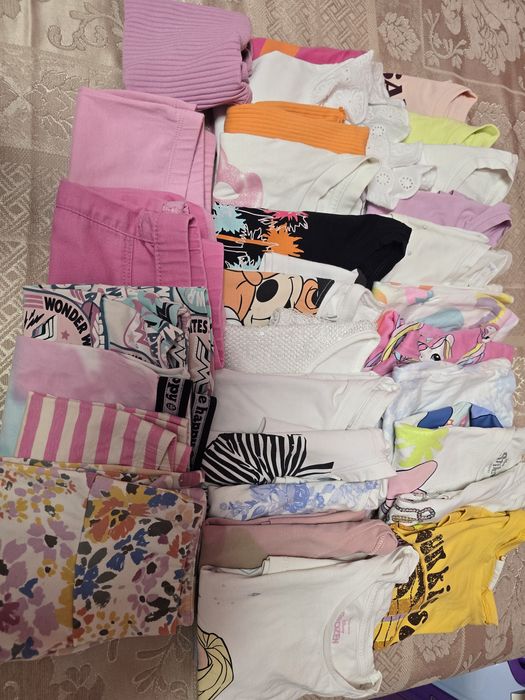 Lot haine fetita 122 128 cm