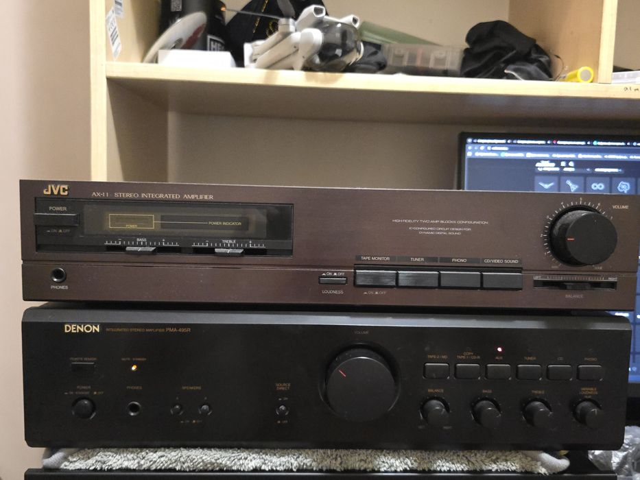 Усилитель JVC Ax-11, Denon, интегральный усилитель.