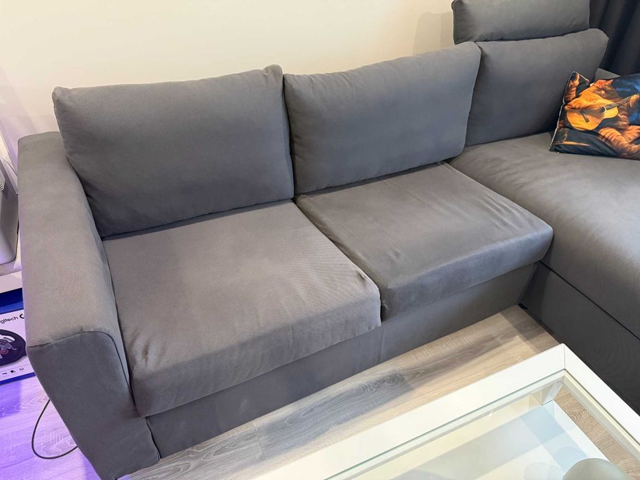 IKEA 2-местен модул за диван Vimle (сив)