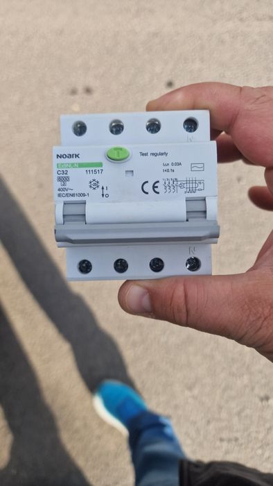 Siguranta Diferential Noark Ex9NL-N, RCBO -32A, 30mA