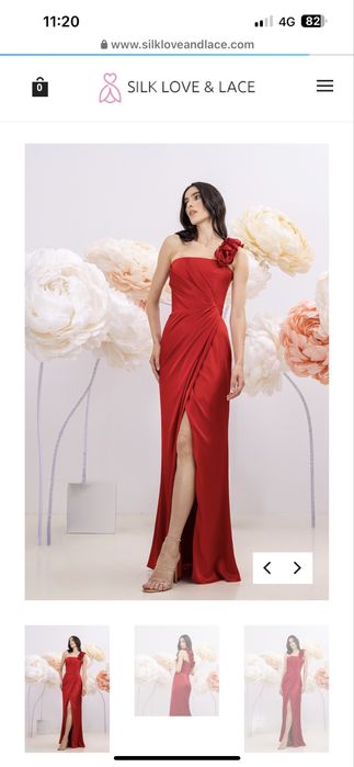 Rochie silk love and lace
