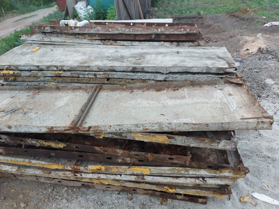 Сборная металлическая опалубка