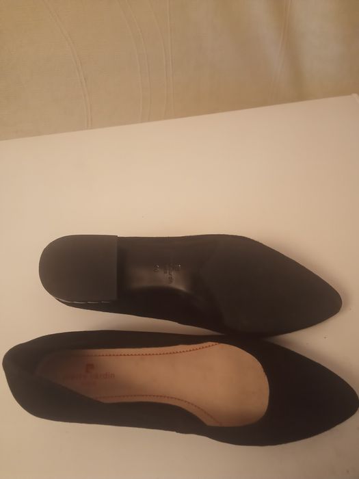 Новые замшевые туфли