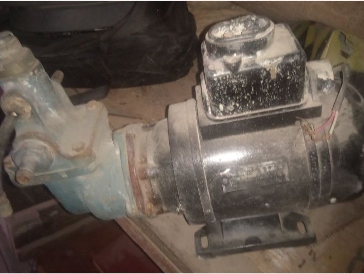 Электрический насос для побелки стены