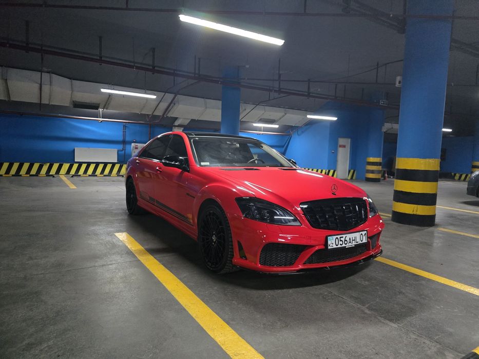 Бампер передний мерседес W221 рестайлинг