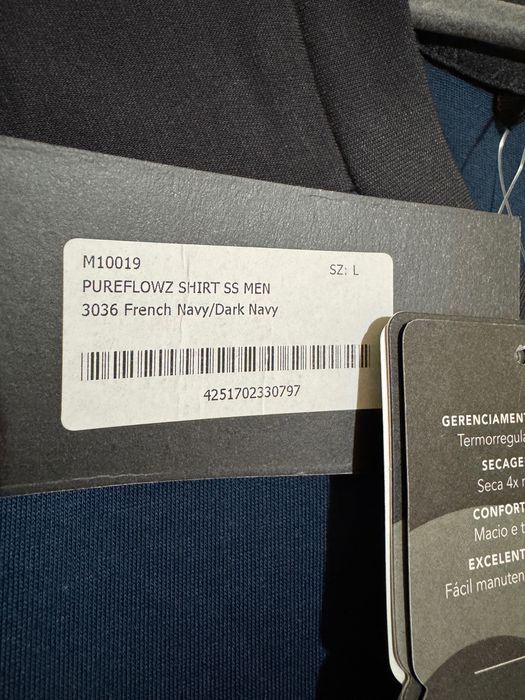 Zimtstern PureFlowz Shirt SS Men French Navy / Dark.